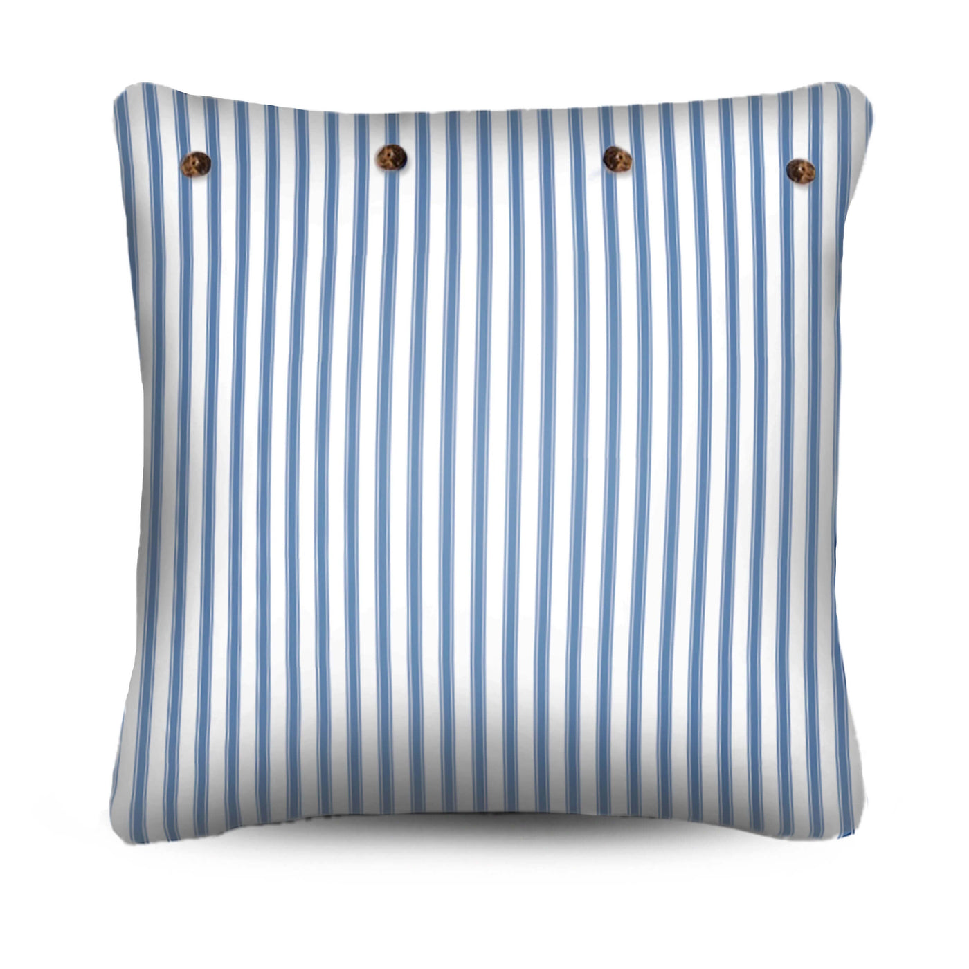 Hickory Ticking Cadet Cushion