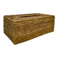 Rattan Tissue Box Holder Rectangle