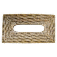 Rattan Tissue Box Holder Rectangle