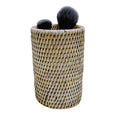 Rattan Toothbrush Holder Whitewash