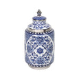 Fleur Cylinder Porcelain Jar