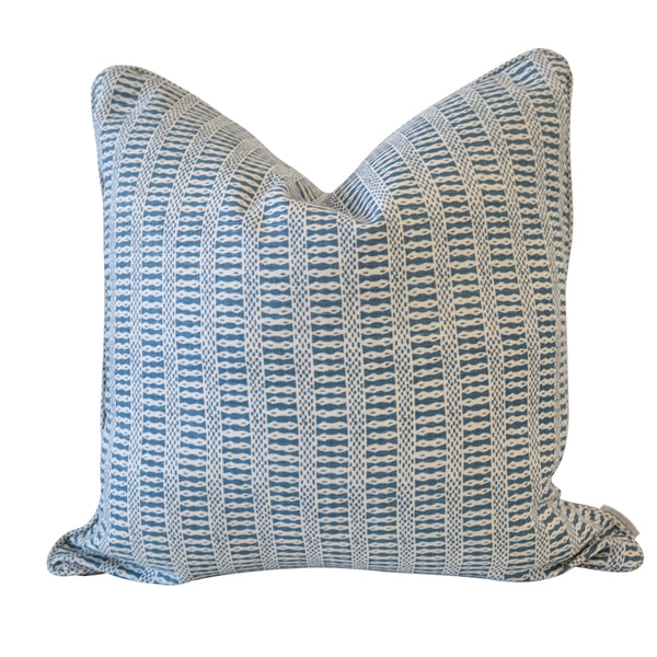Callie Cushion Soft Blue Hamptons Style Cushion