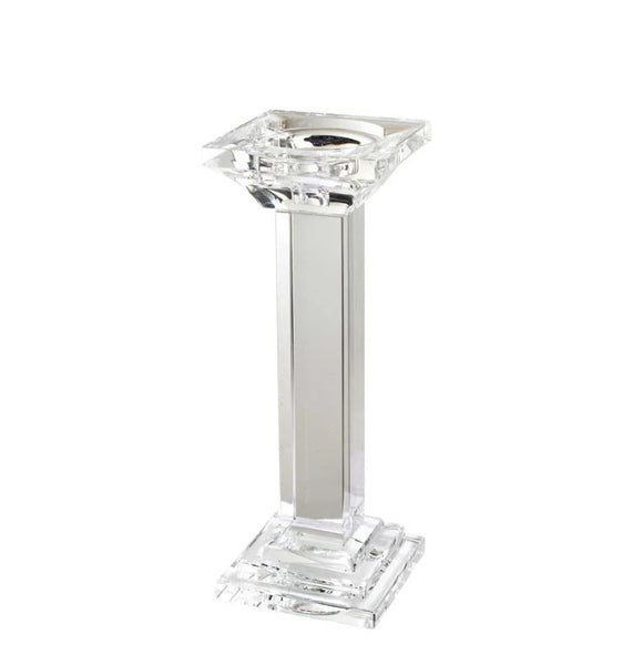 Leon Crystal Candle Holder Small