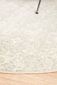 Harley Silver Rug Round