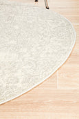 Harley Silver Rug Round