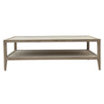 French Contemporary Coffee Table Weathered Oak