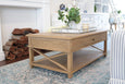 Long Island Coffee Table White Wash Oak