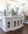Brooks Entertainment Unit White