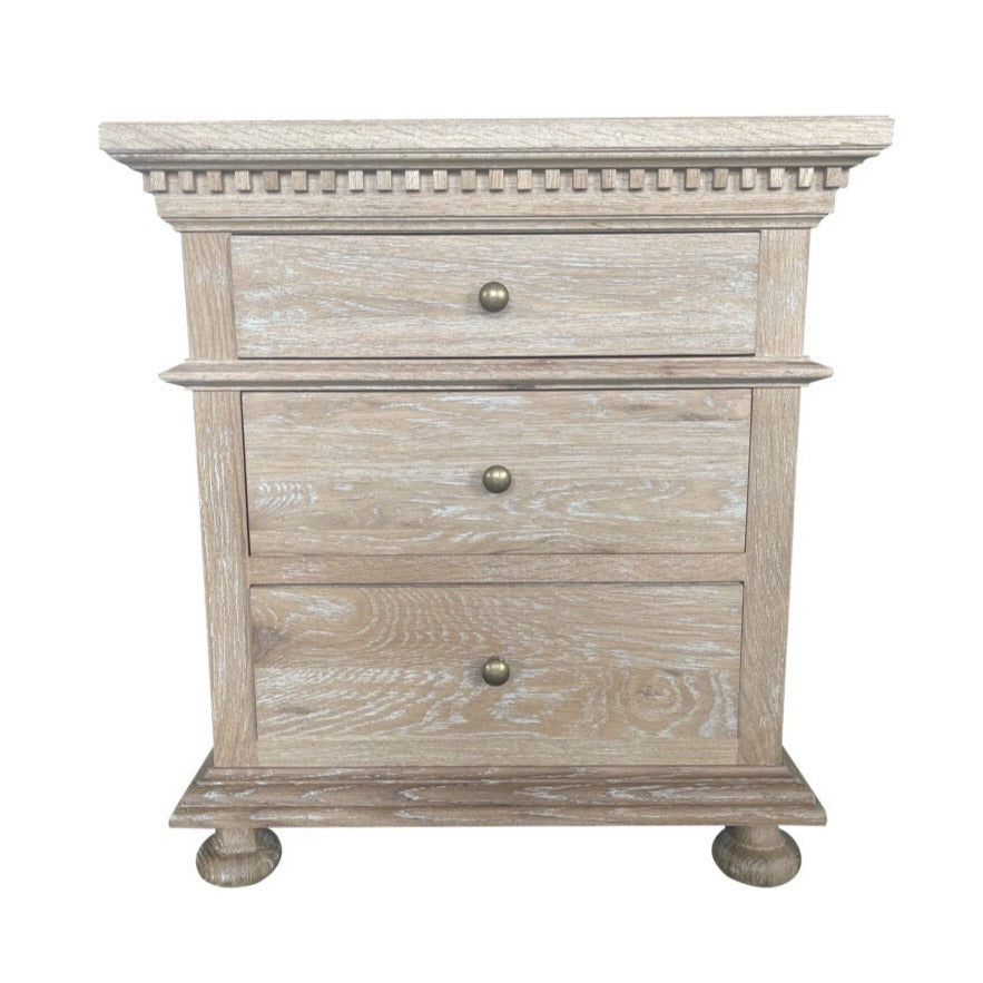 Willow Side Table Whitewashed Oak