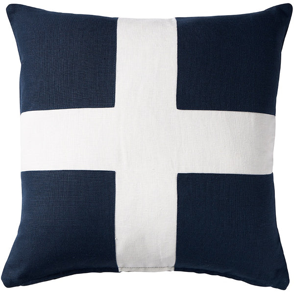 Linen Riva Navy Cushion