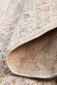 Isabella Silver Round Rug