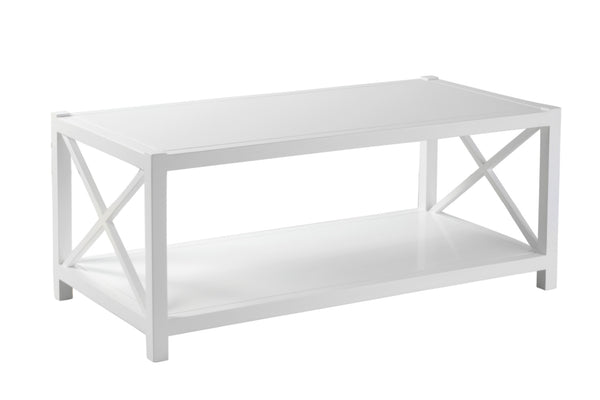 Newport Coffee Table Rectangle White