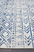 Shelter Blue Rectangle Rug