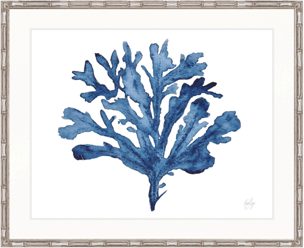 Oceanic Coral Indigo I