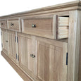 Parkhurst Four Drawers Sideboard Natural Oak