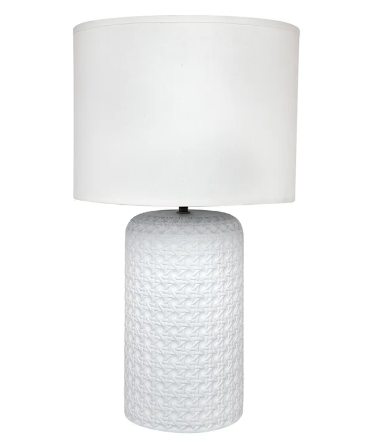 Patronga Table Lamp White