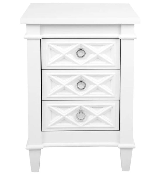 Plantation Bedside Small White