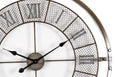 Roman Numeral Mesh Wall Clock 80cm