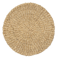 Natural Seagrass Placemat 35cm