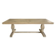 Charlotte Dining Table Parquetry Weathered Oak 240cm