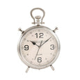 Cambridge Footed Clock Silver