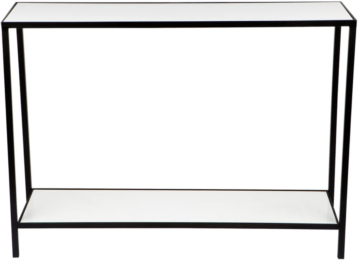 Cocktail Console Table White