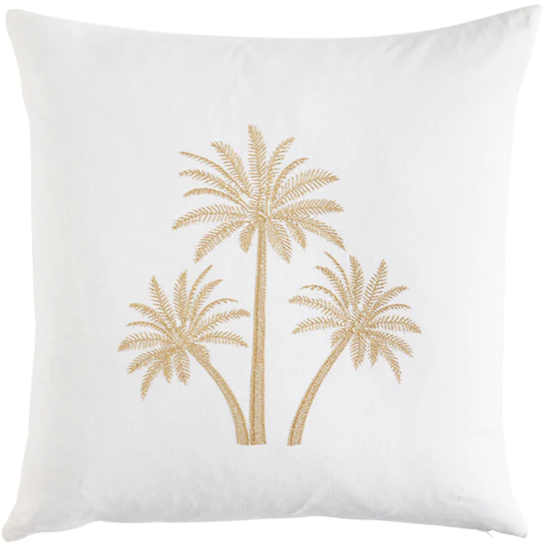 Coco Palm Blanc Cushion
