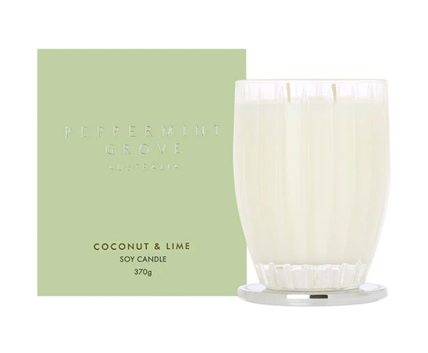 Peppermint Grove Coconut & Lime Candle 370g