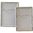 Bamboo Photo Frame Silver Plated