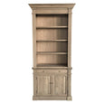 French Library One Bay Bookcase Weathered Oak  (No Ladder)