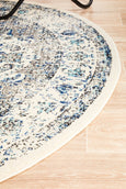 Harley White Rug Round