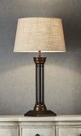 Hudson Table Lamp Base Bronze