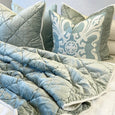 Kensington Blue Pillow Cover