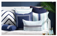 Linen Newport Navy Cushion