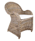 Long Island Wicker Chair with Cushion