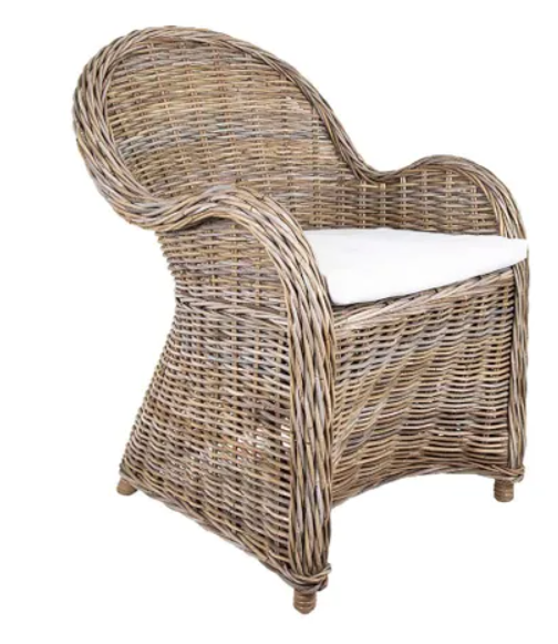 wicker chair cushion