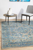 Paige Rug Silver/Blue