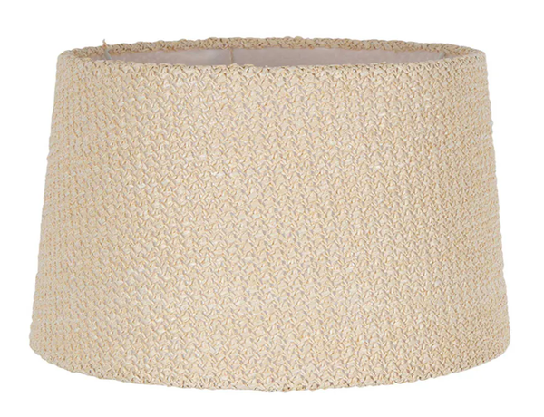 Paper Weave Taper Lamp Shade Ivory