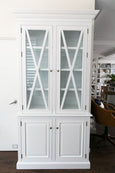 Providence Display Cabinet White