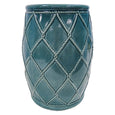 Airlie Sea Blue Ceramic Stool
