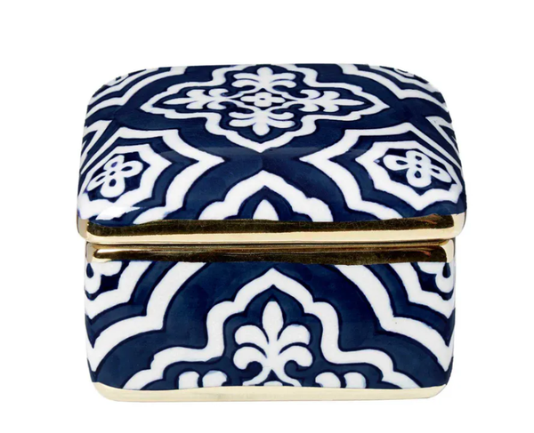 Tangier Box with Gold Trim
