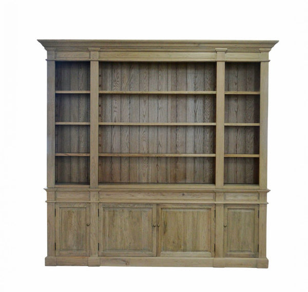 Brunswick Weathered Oak Bookcase